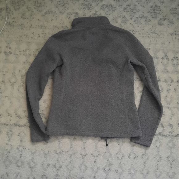 Eddie Bauer light fleece sweater jacket - Picture 3 of 3
